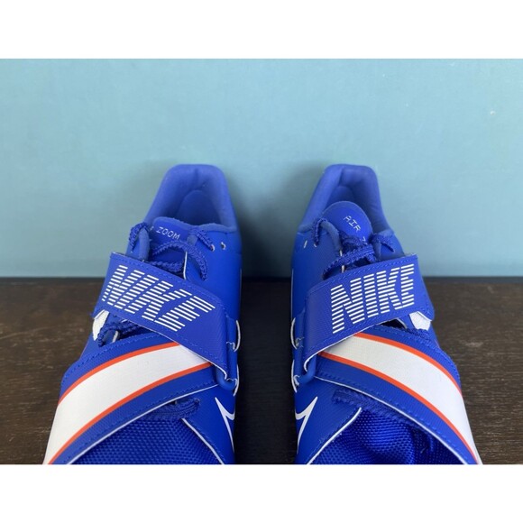 Nike Air Zoom Long Jump Elite Blue Track Spikes Men's Size 9.5 CT0079-400 - Picture 9 of 13